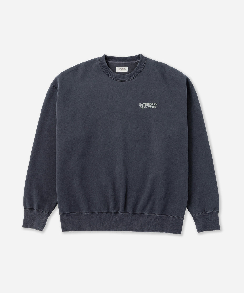 Ari Relaxed Ozone Washed Sweatshirt
