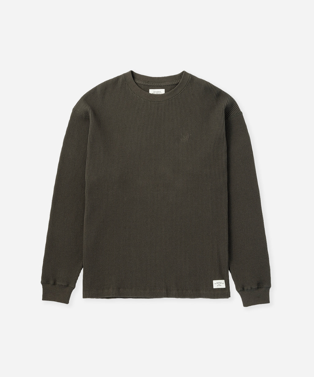 Alex Heavy Waffle Relaxed Top