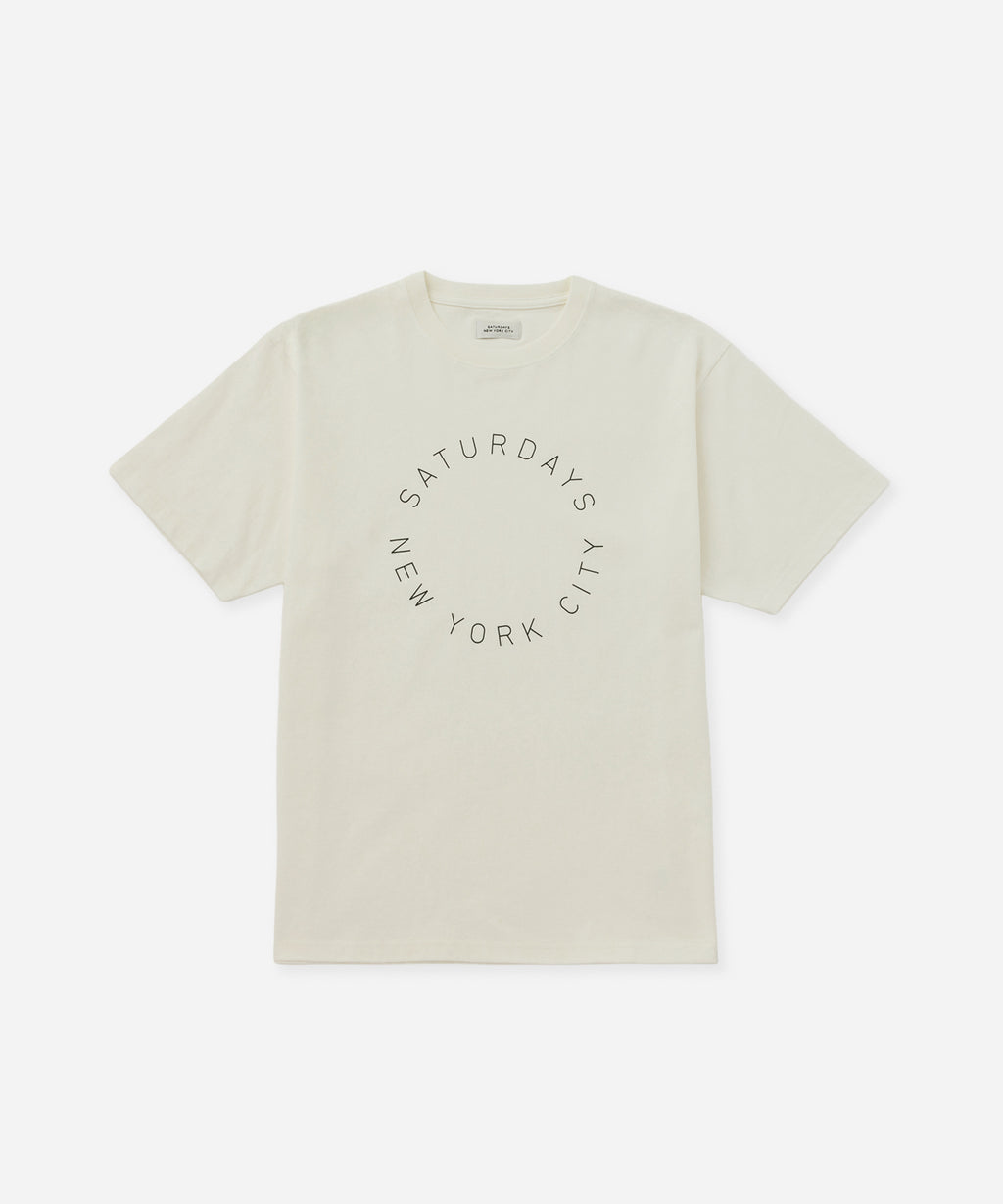 Circular Saturdays Logo Short Sleeve Tee