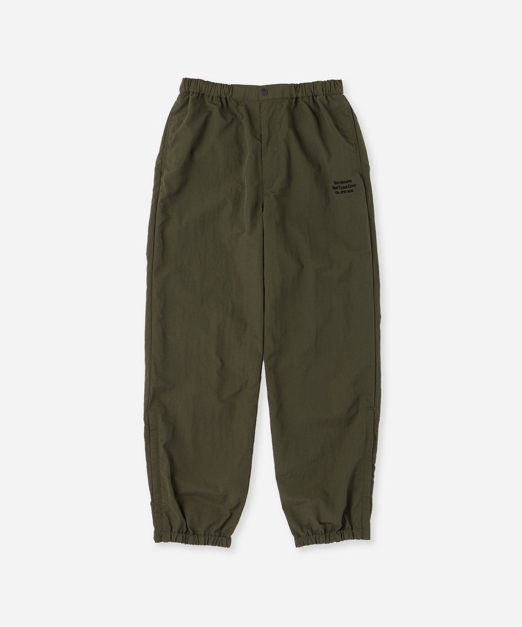 Saturdays NYC Gino International Training Pant in Olive Green