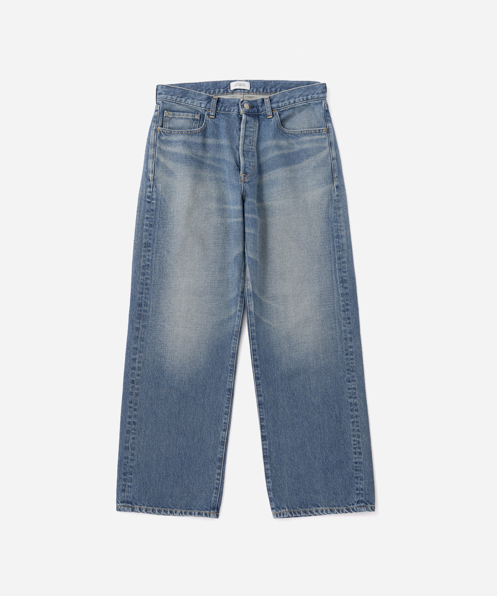 Tobias Straight Washed Denim Pant