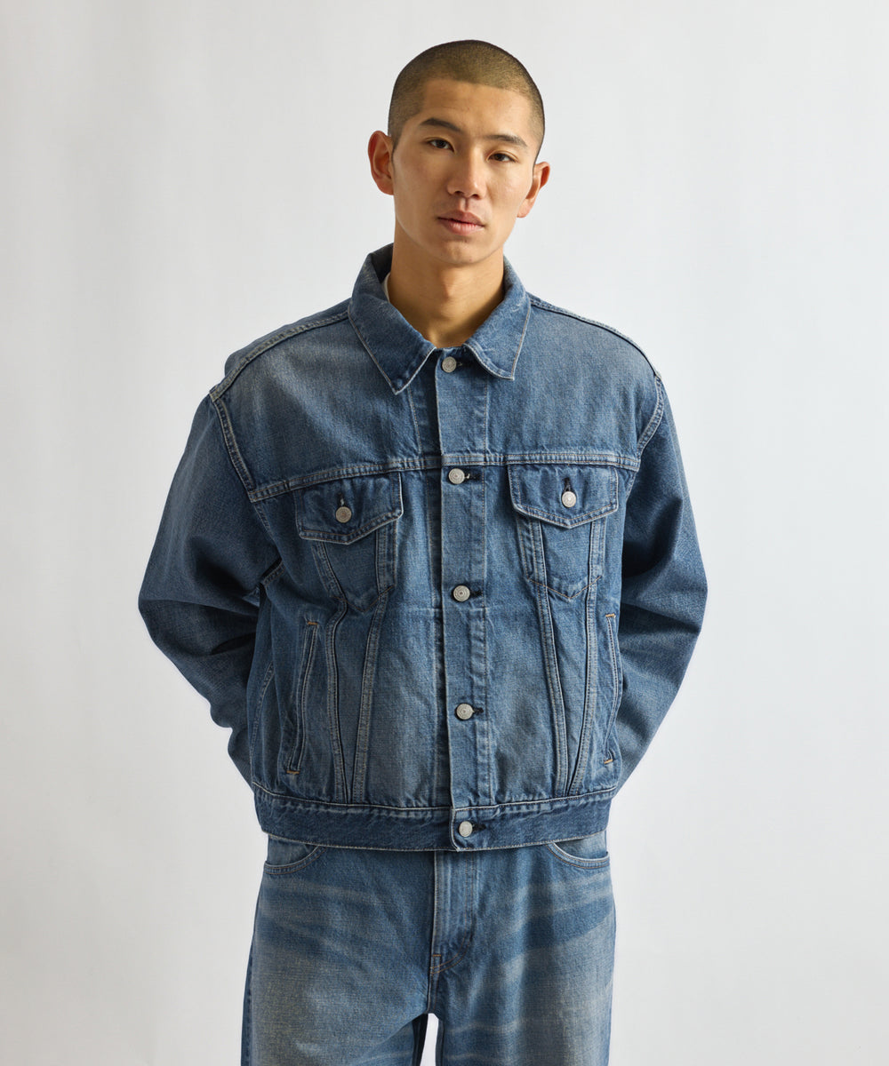Emil Washed Denim Jacket | Saturdays NYC