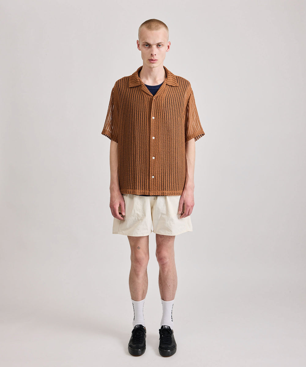 SATURDAYS NEW YORK 半袖シャツ CantyCottonLace Canty Lace SS Shirt | Saturdays NYC