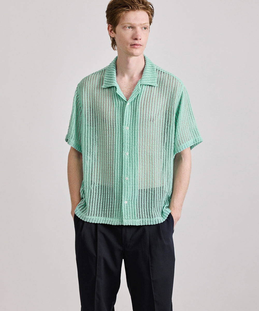 Canty Lace SS Shirt | Saturdays NYC