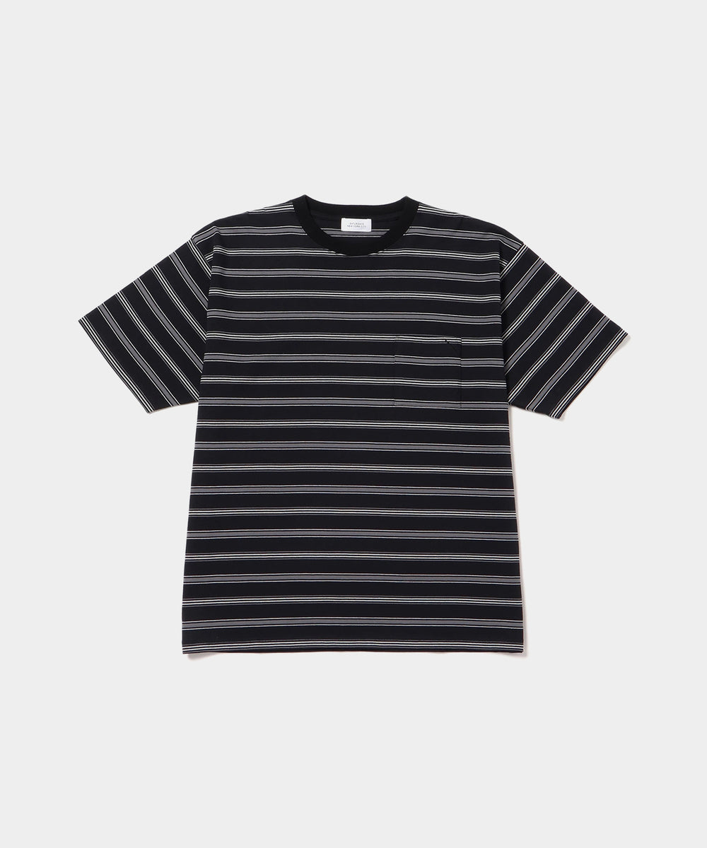 Border Stripe Relaxed SS Tee | Saturdays NYC