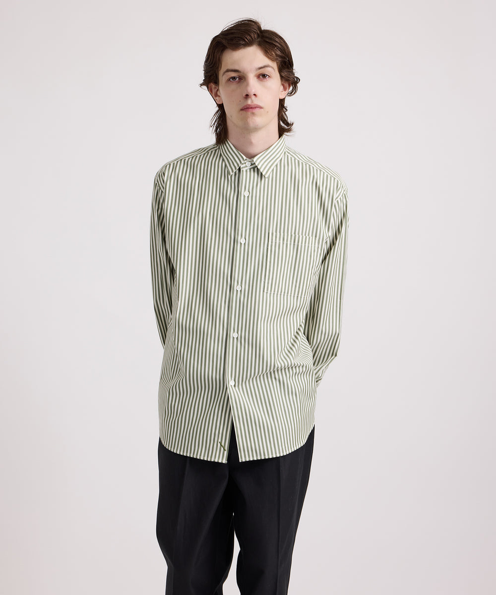 Crosby Stripe Long Sleeve Shirt | Saturdays NYC