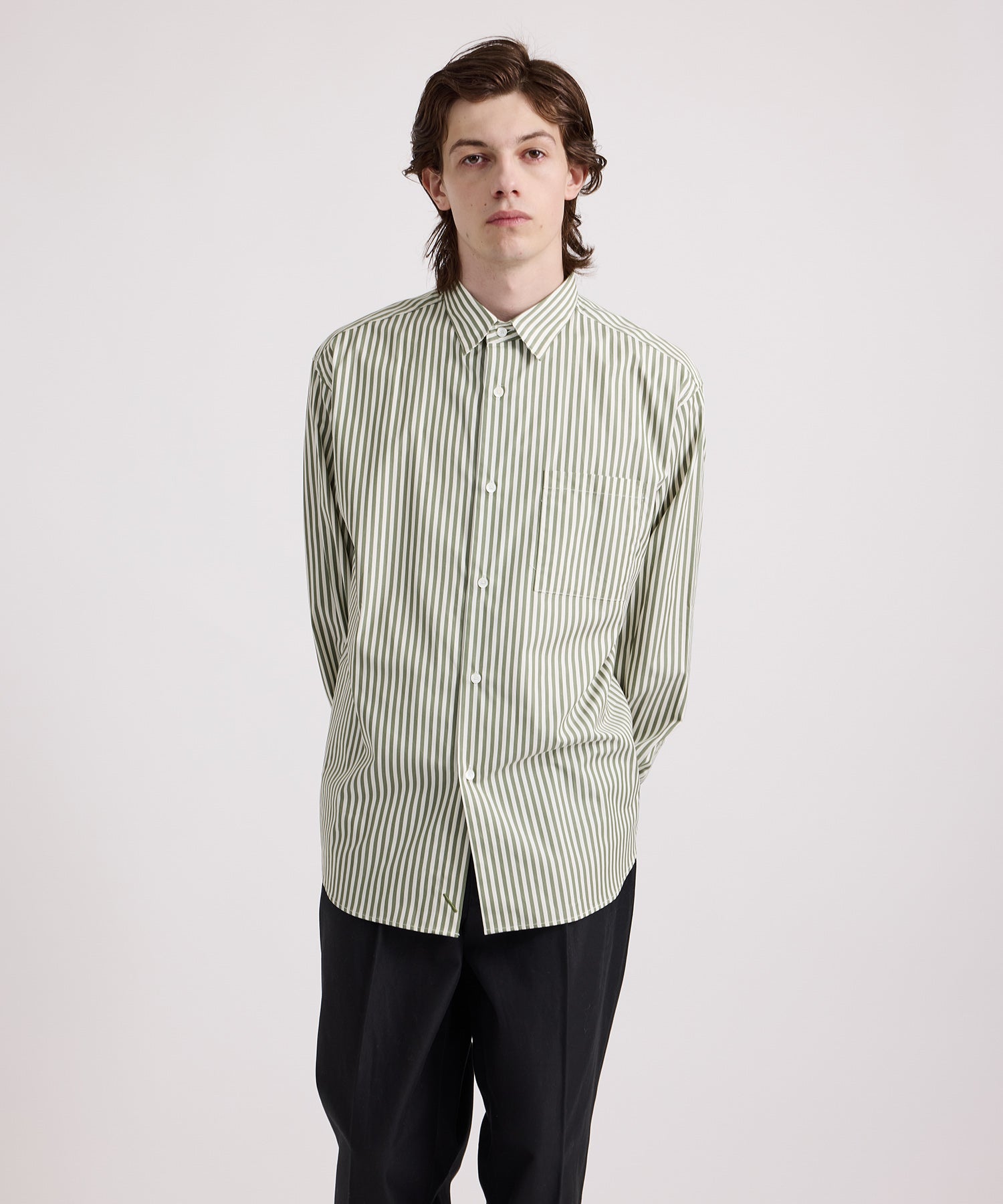 Crosby Stripe Long Sleeve Shirt