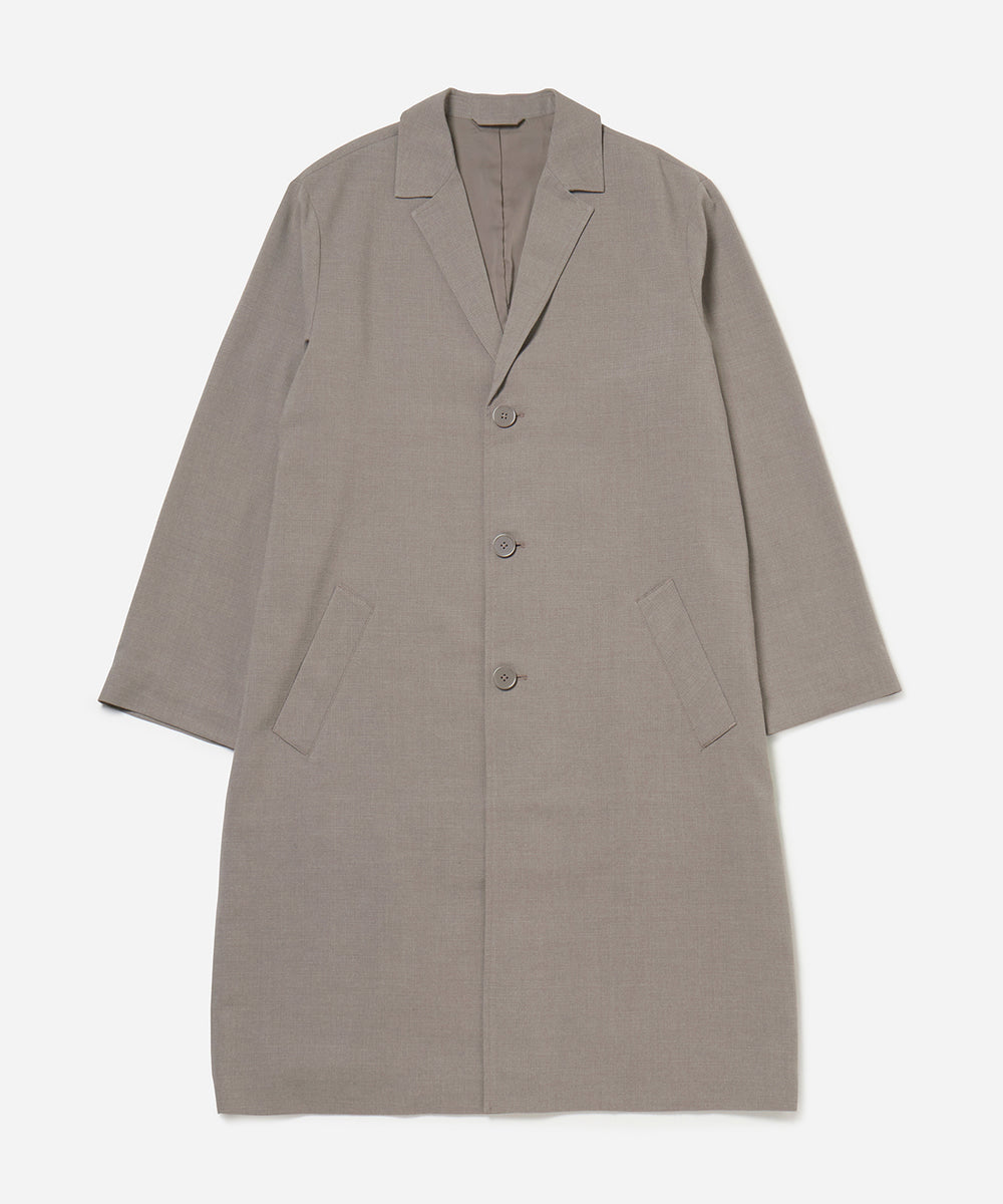 SUMARI（スマリ） WoolGabardine Balmacaan Coat Oversized Balmacaan Coat – La Garçonne