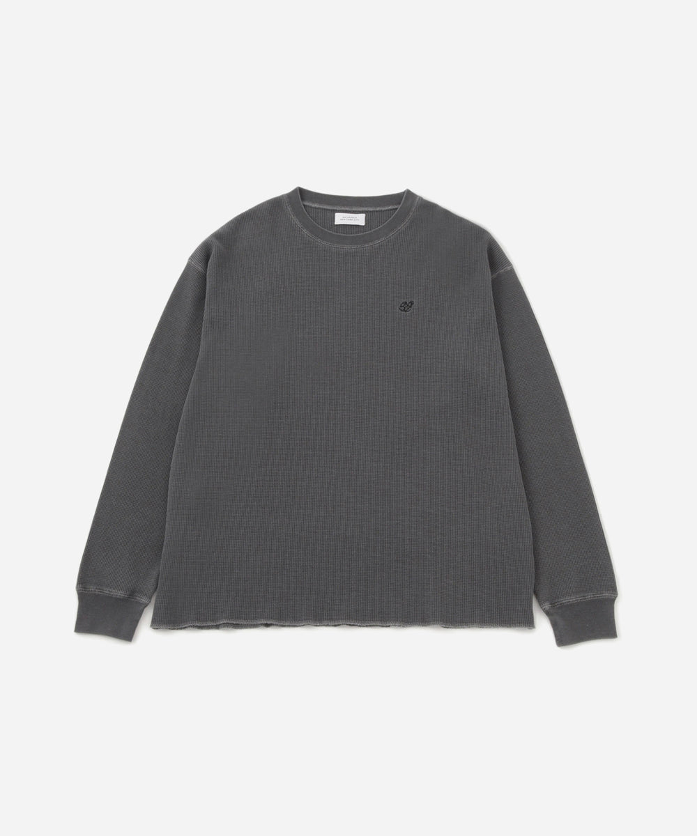 トップス charbon PIGMENT DYE WAFFLE NO-SLEEVE SNYC Pigment Dyed Waffle Top | Saturdays NYC
