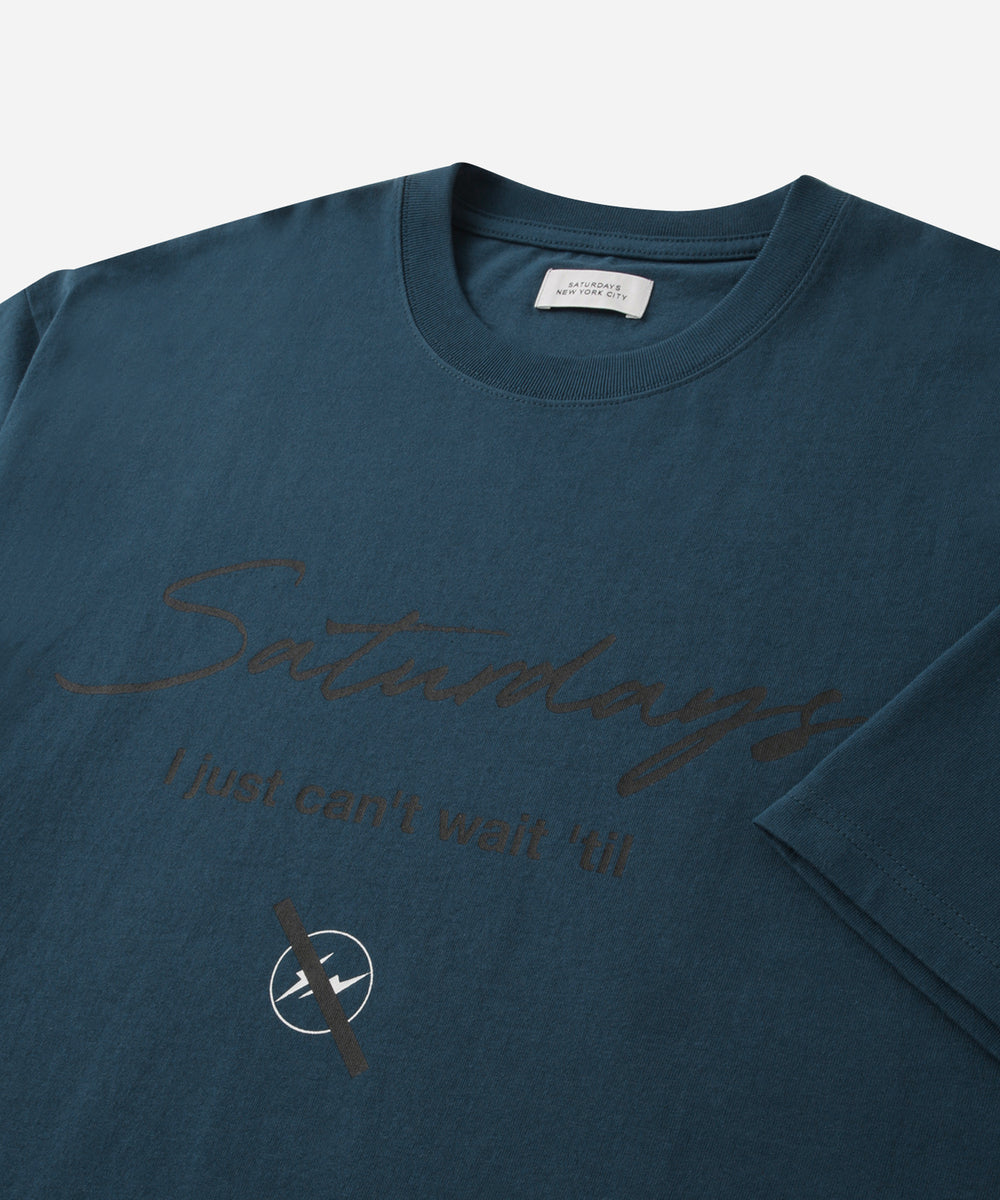 FRAGMENT ｘ Saturdays Lサイズ Tシャツ FRAGMENT x Saturdays NYC | Saturdays NYC Japan
