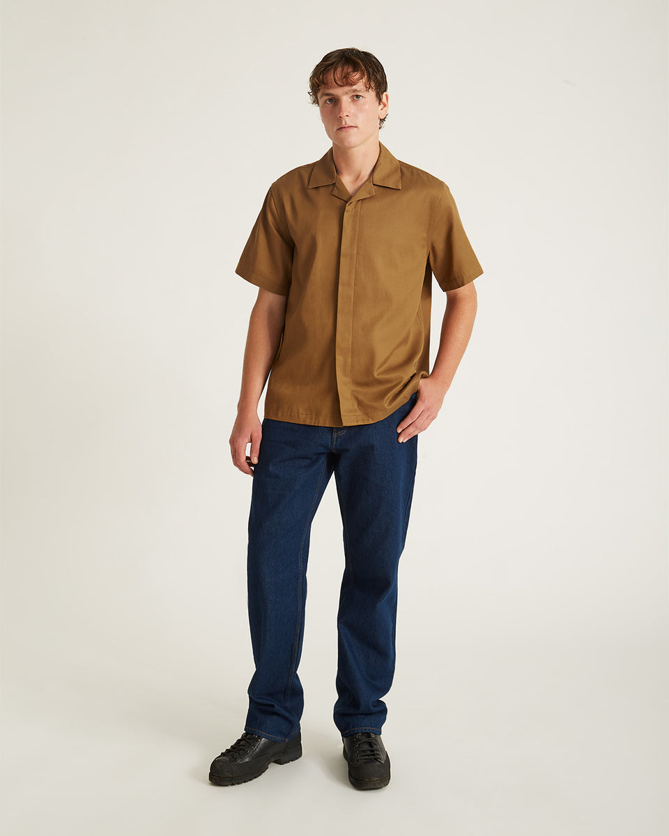 York Camp Collar Short Sleeve Shirt | Saturdays NYC