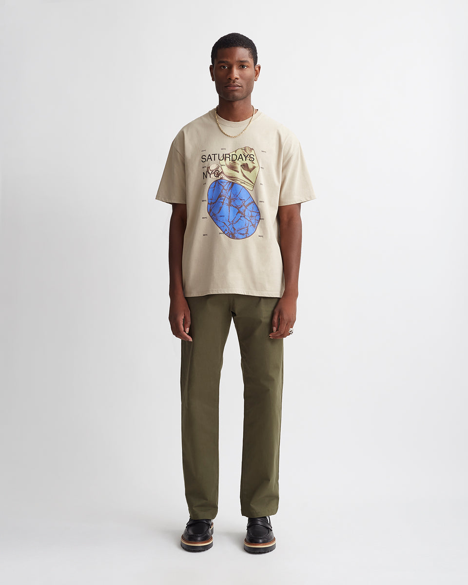 Ross Brushed Cotton Pant