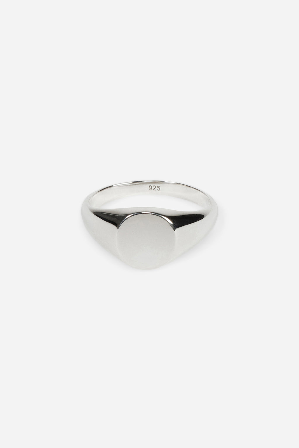 Saturdays NYC Type 018 Portrait Signet Ring 925 Sterling Silver
