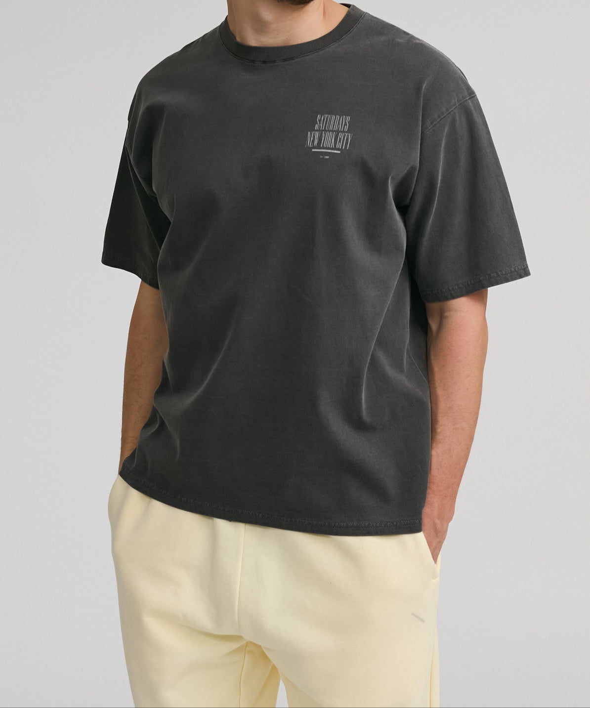 Slash Pigment Dyed Relaxed SS Tee | Saturdays NYC
