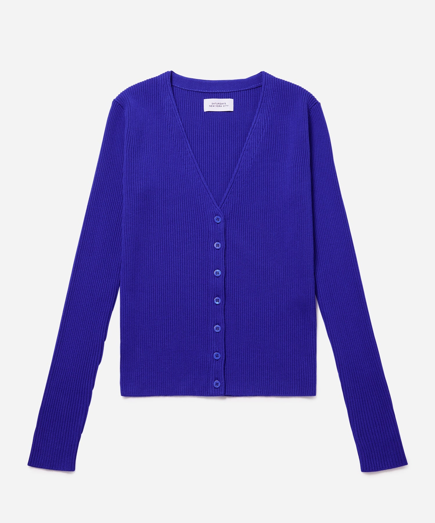 P.A.R.O.S.H. Linfa fine-knit cardigan - Blue