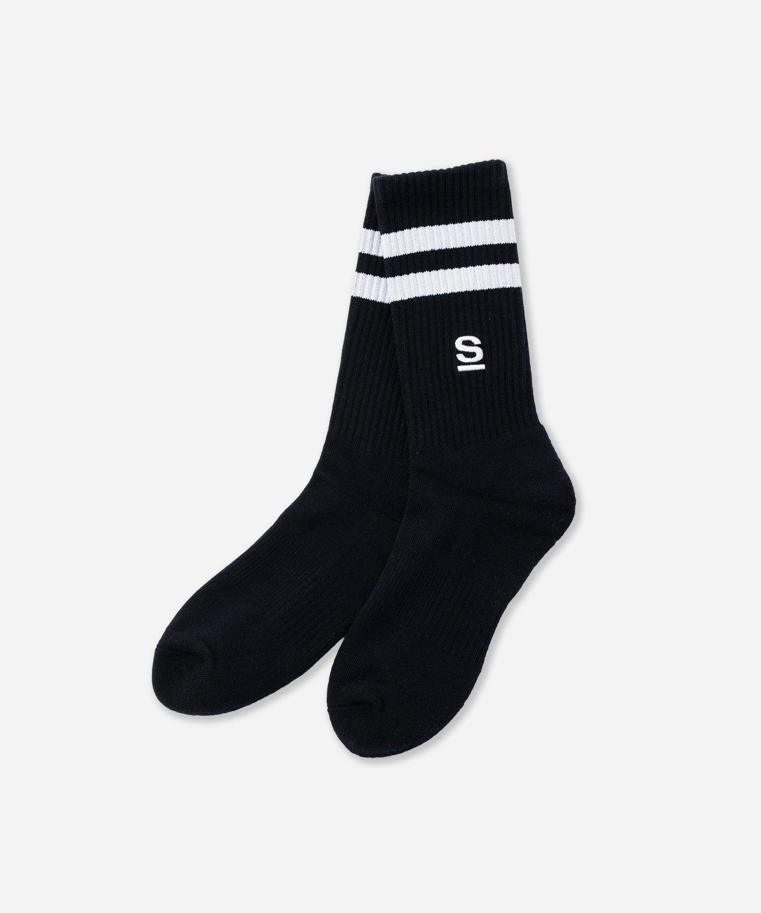 Saturdays NYC S Logo Socks in Navy