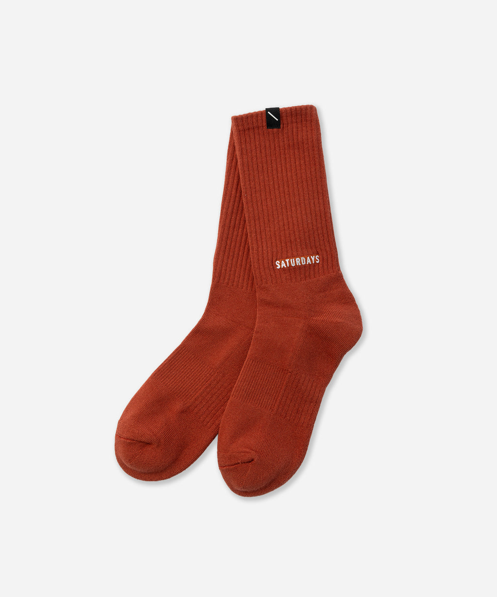Saturdays Ankle Logo Socks