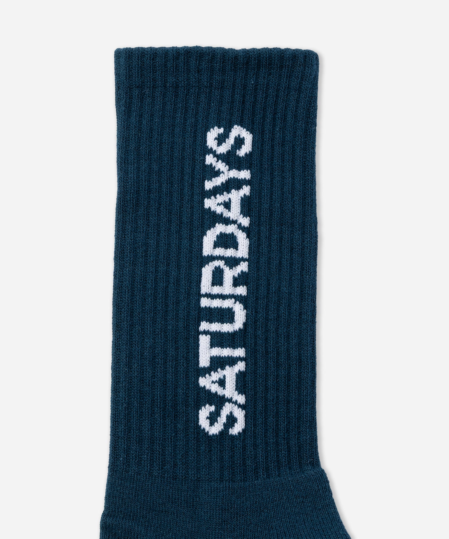 Saturdays NYC Logo Sock in Blue