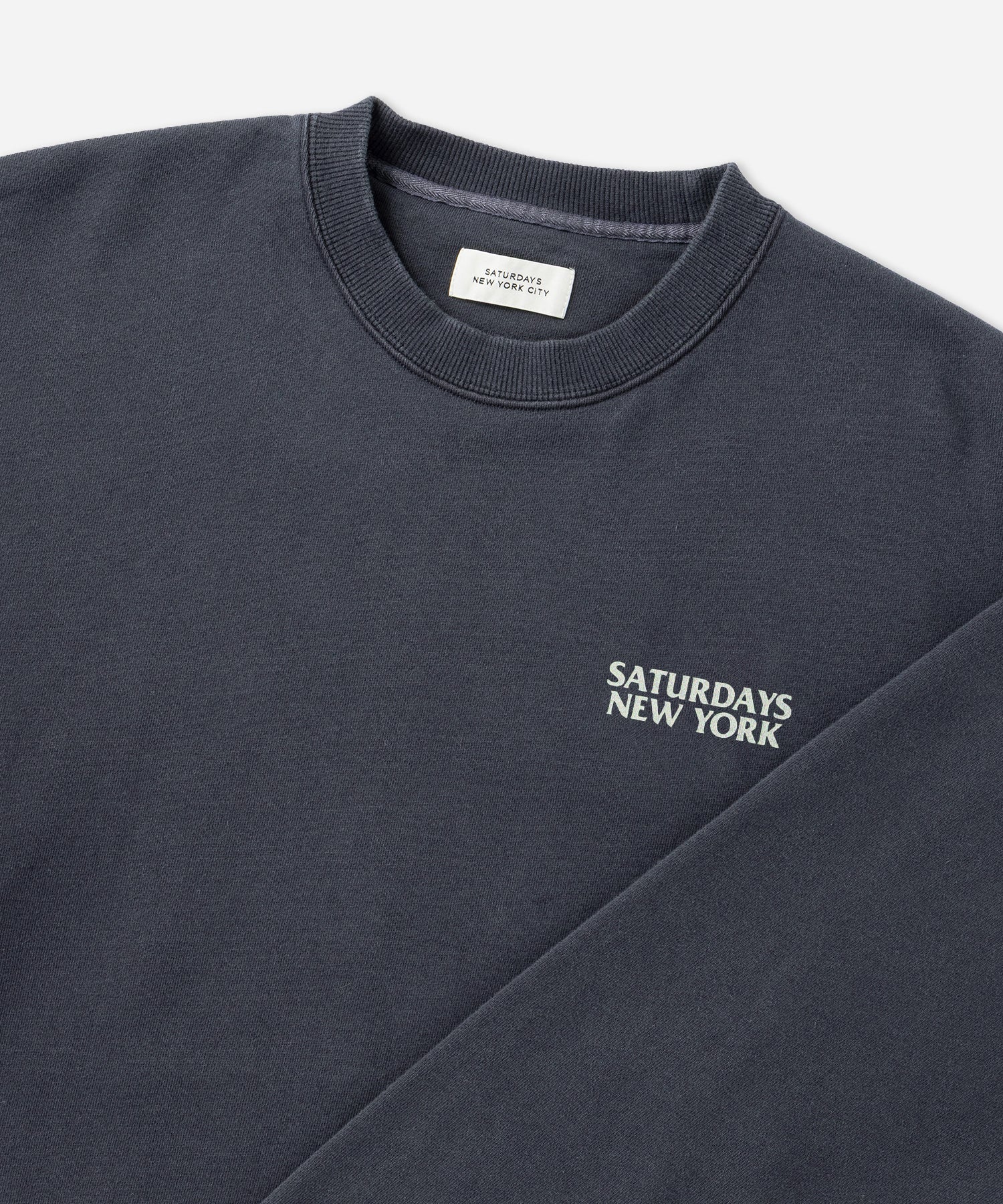 Ari Relaxed Ozone Washed Sweatshirt