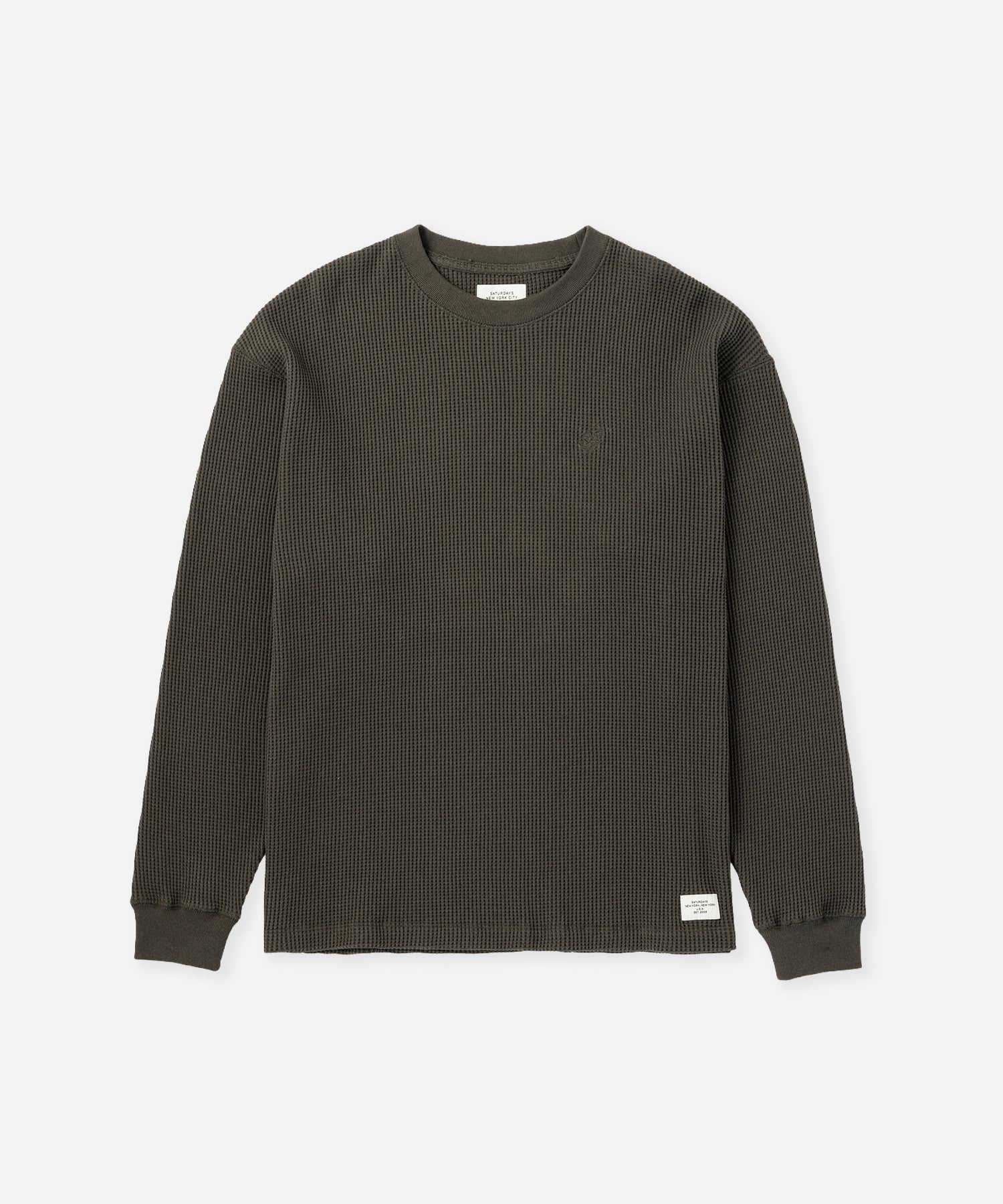 Alex Heavy Waffle Relaxed Top