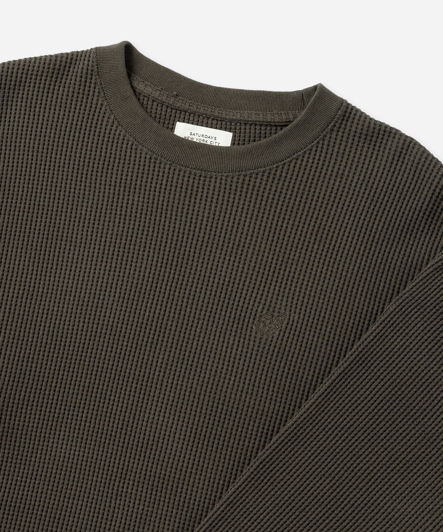 Alex Heavy Waffle Relaxed Top