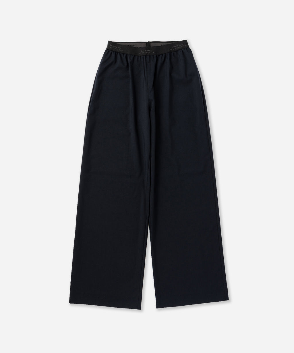 Saturdays NYC Palmetto Relaxed Pant in Navy