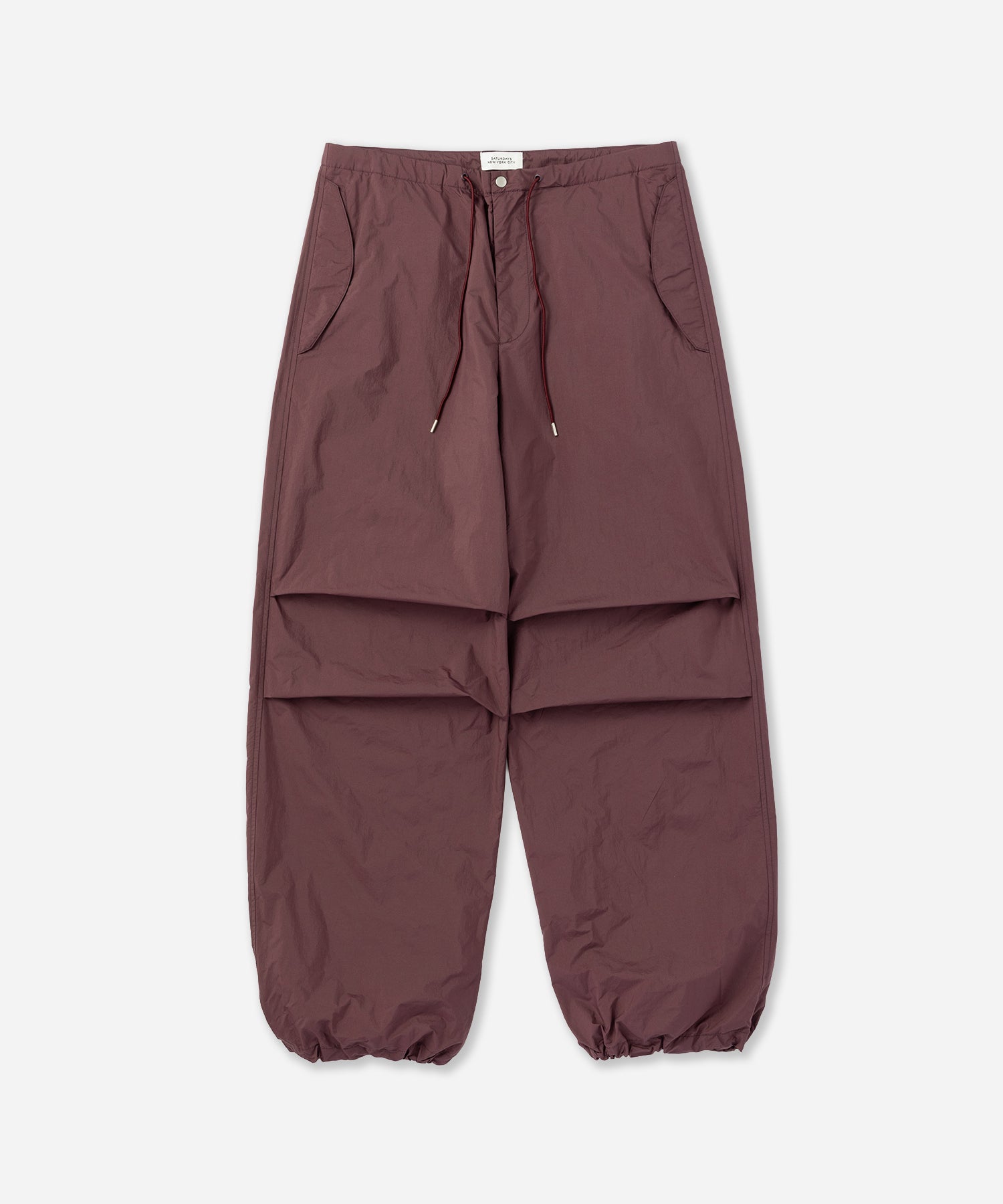 Saturdays NYC Masa Cargo Pant in Wine