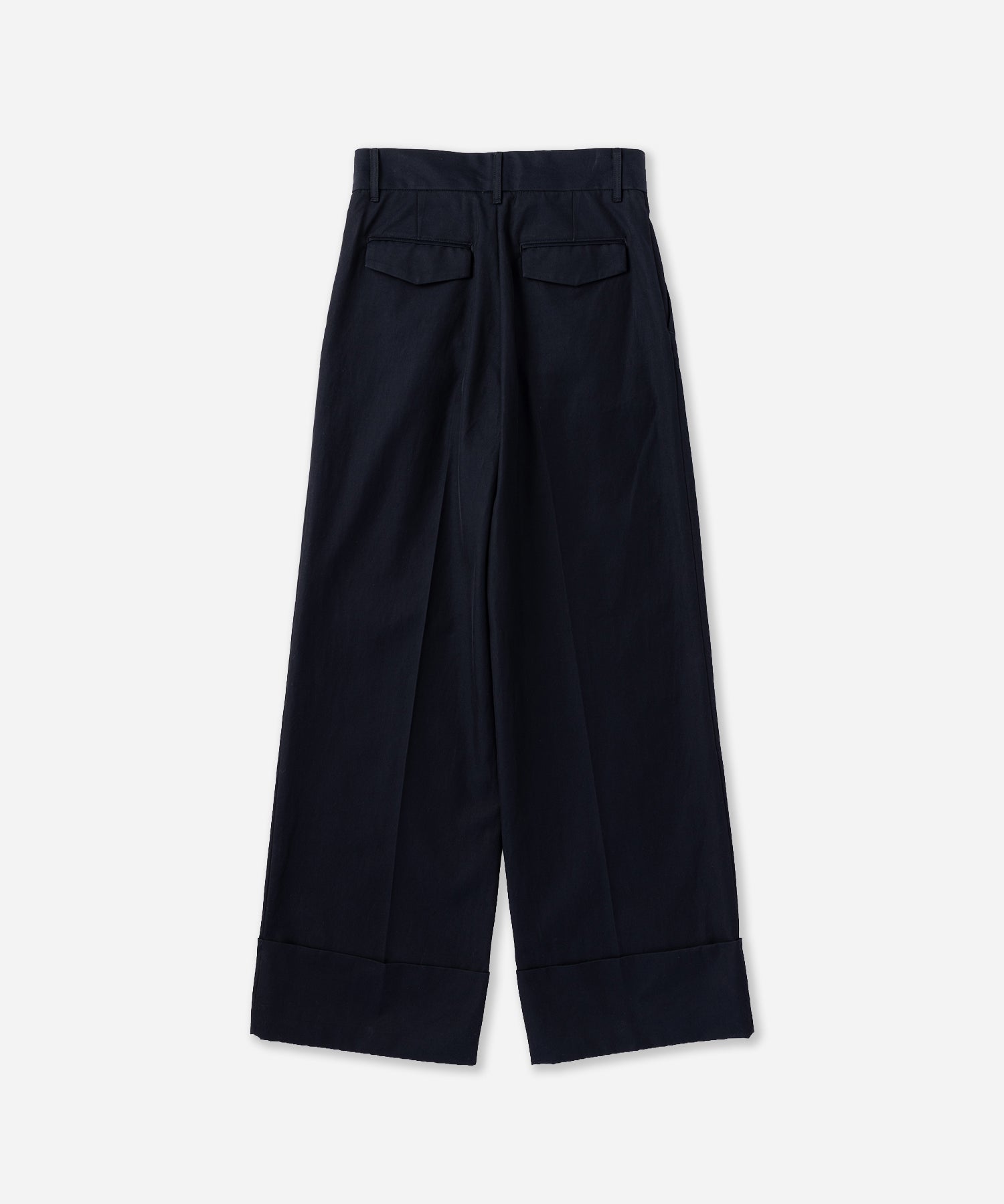 Saturdays NYC Kim Pleated Pant in Navy