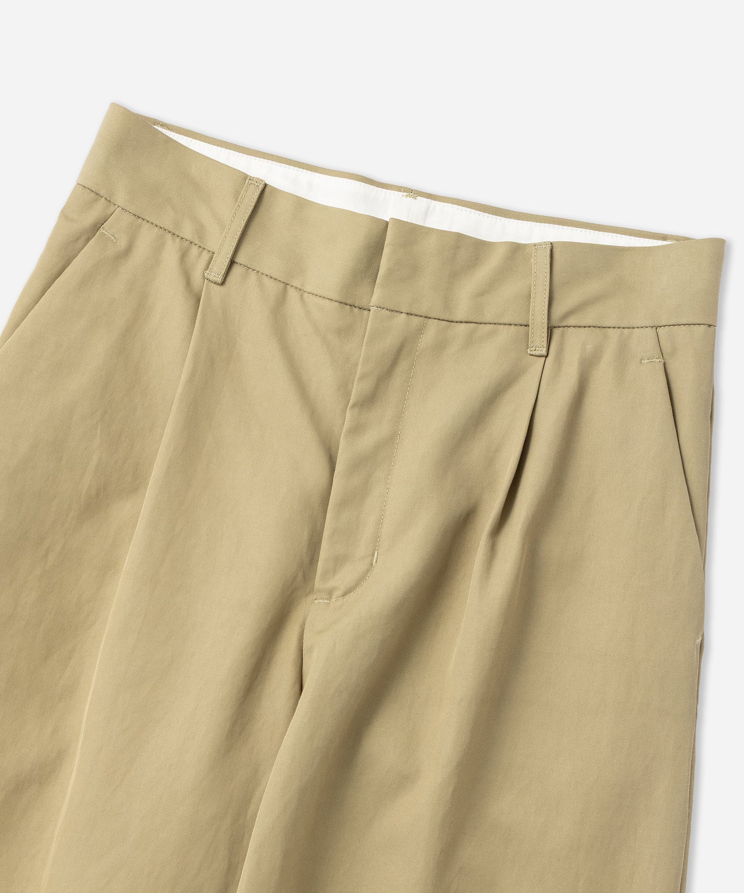 Saturdays NYC Kim Pleated Pant in Beige