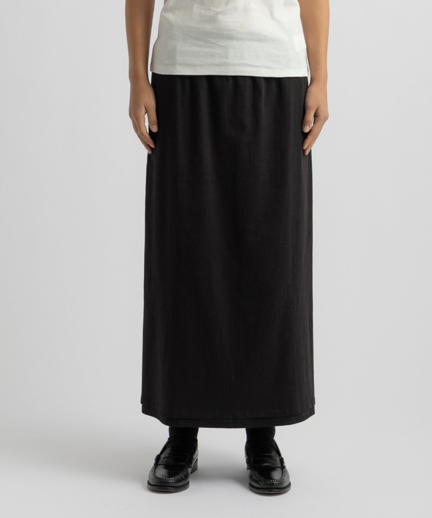 Saturdays NYC Amy Midi Skirt in Black