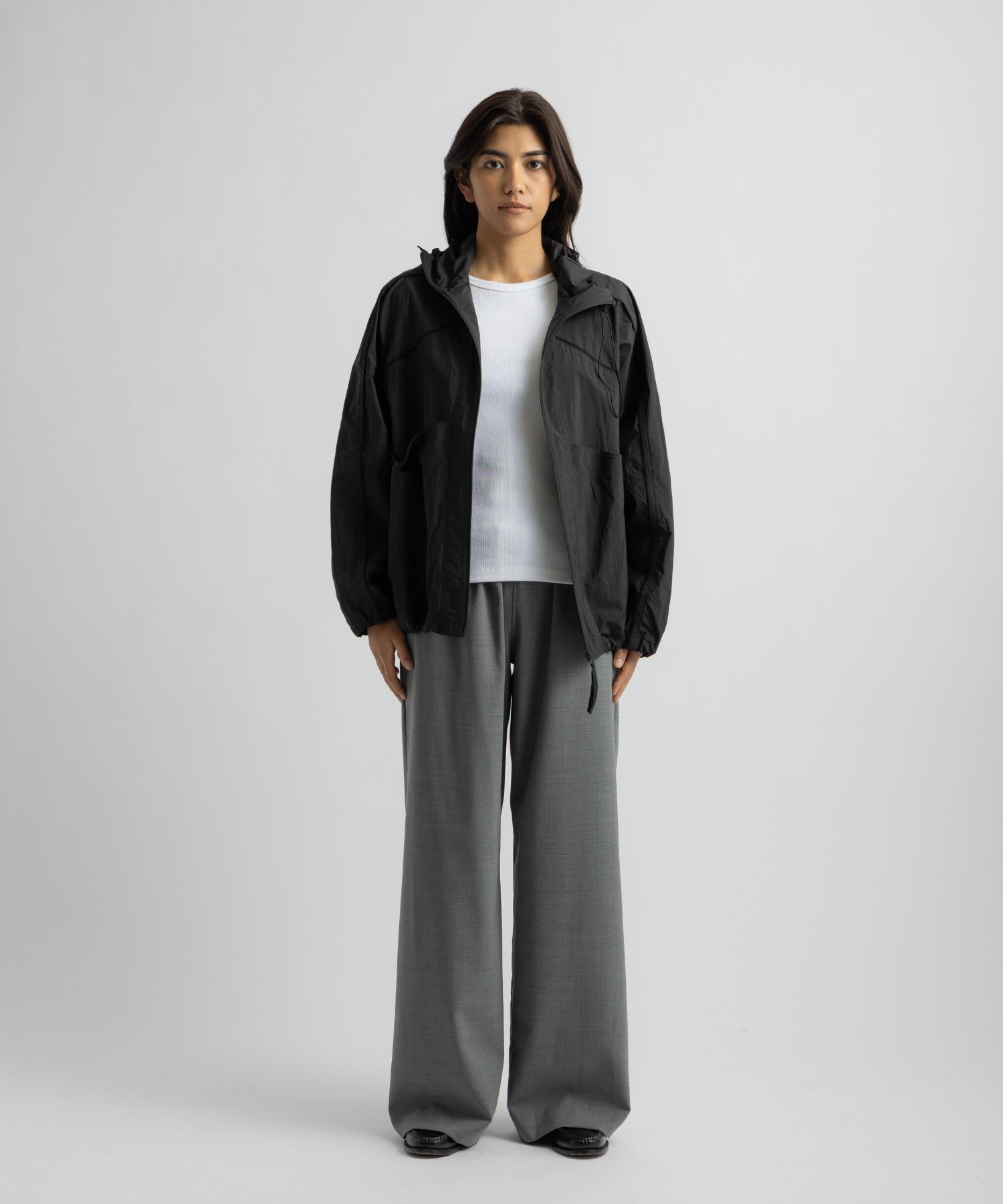 Saturdays NYC Edie Windbreaker in Black