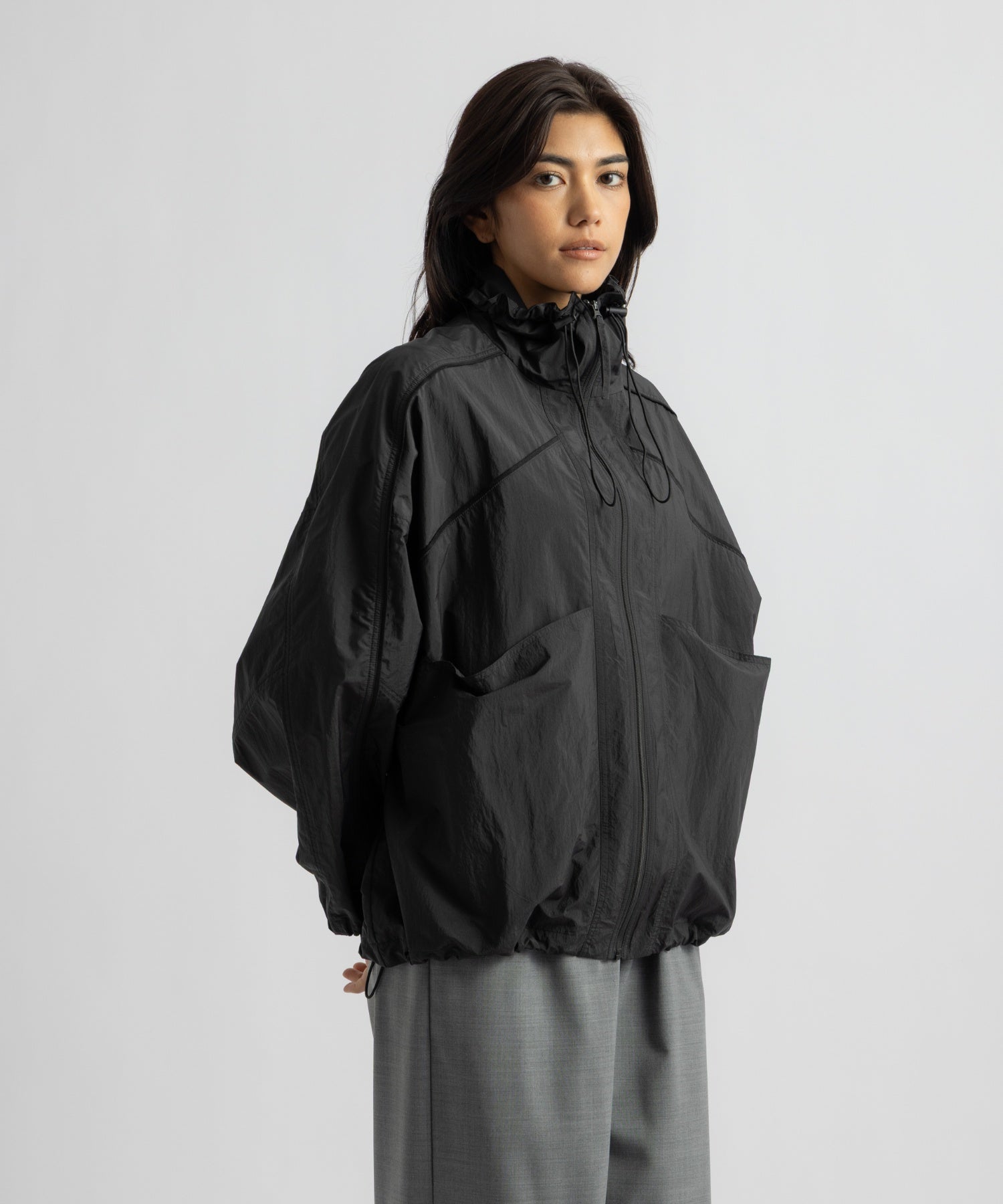 Saturdays NYC Edie Windbreaker in Black