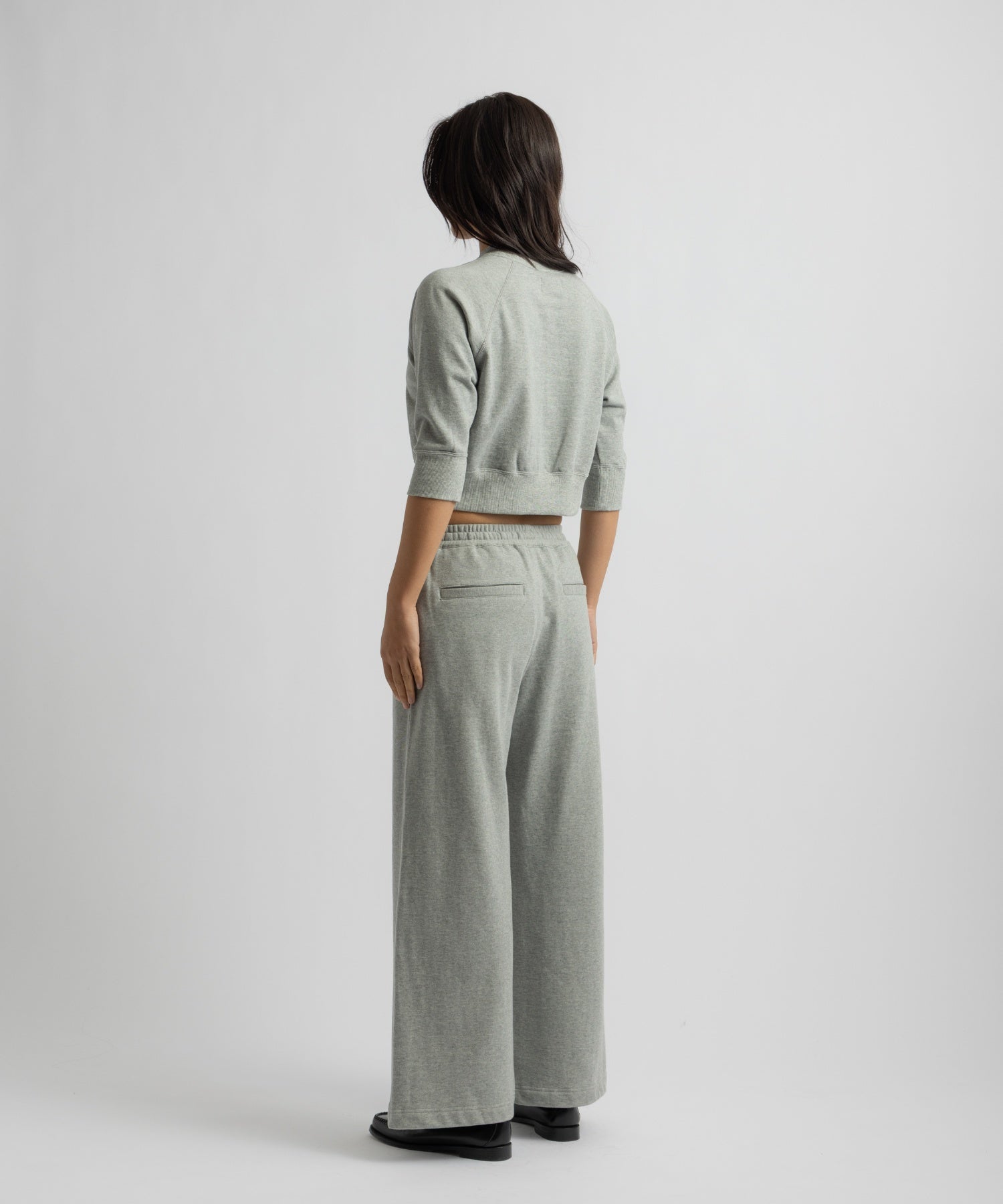 Saturdays NYC Sally Raglan Top in Gray