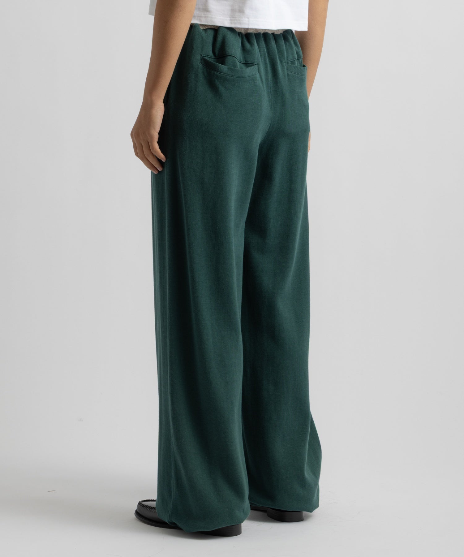 Saturdays NYC Palmetto Compact Knit Pant in Green