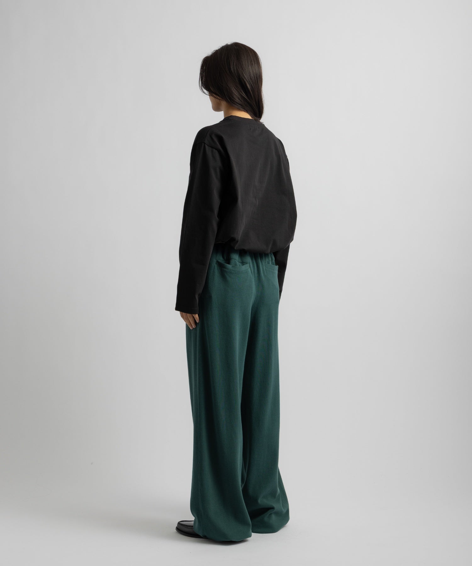 Saturdays NYC Arisa Long Sleeve Top in Black