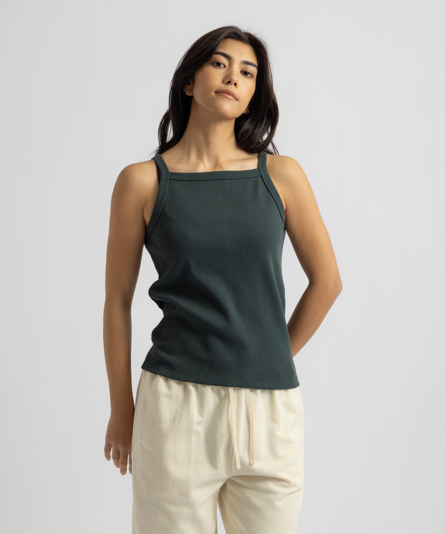 Saturdays NYC Lara Tank Top in Blue