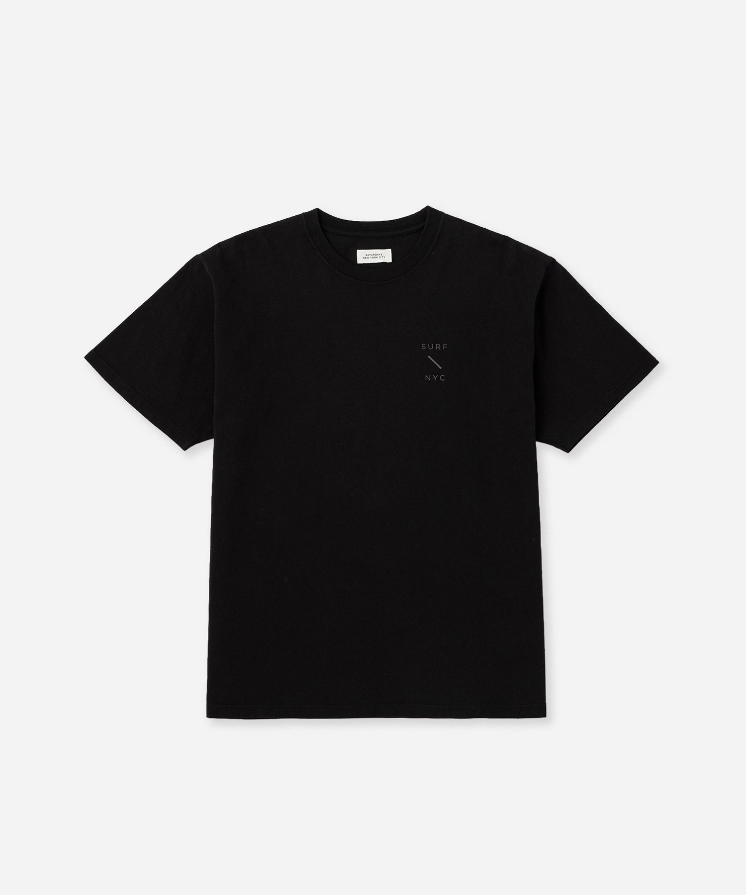 Saturdays NYC SURF NYC Dyed Standard Tee in Black