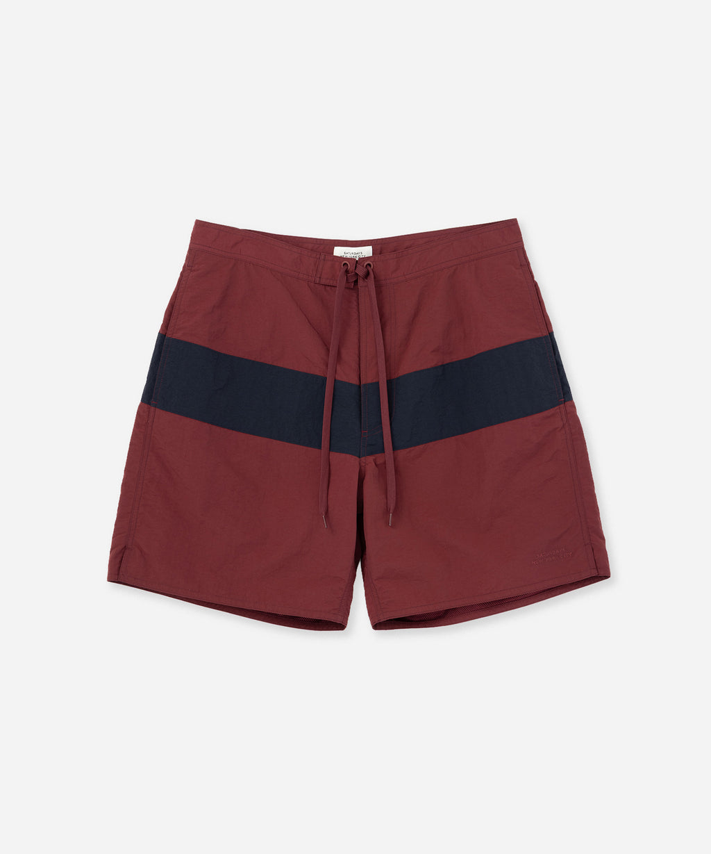 Saturdays NYC Grady Boardshort in Wine
