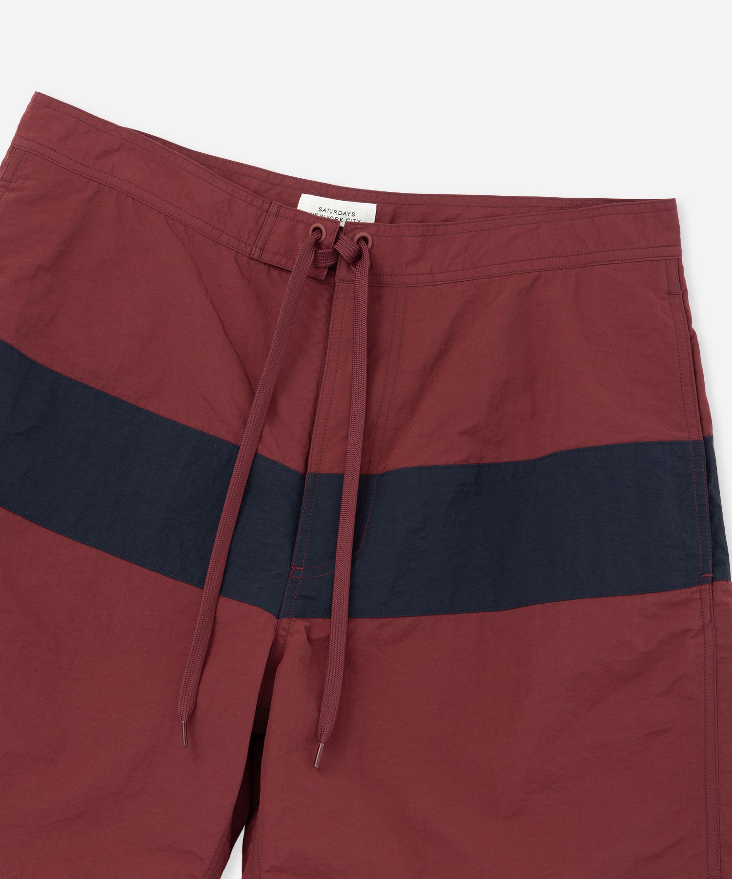 Saturdays NYC Grady Boardshort in Wine