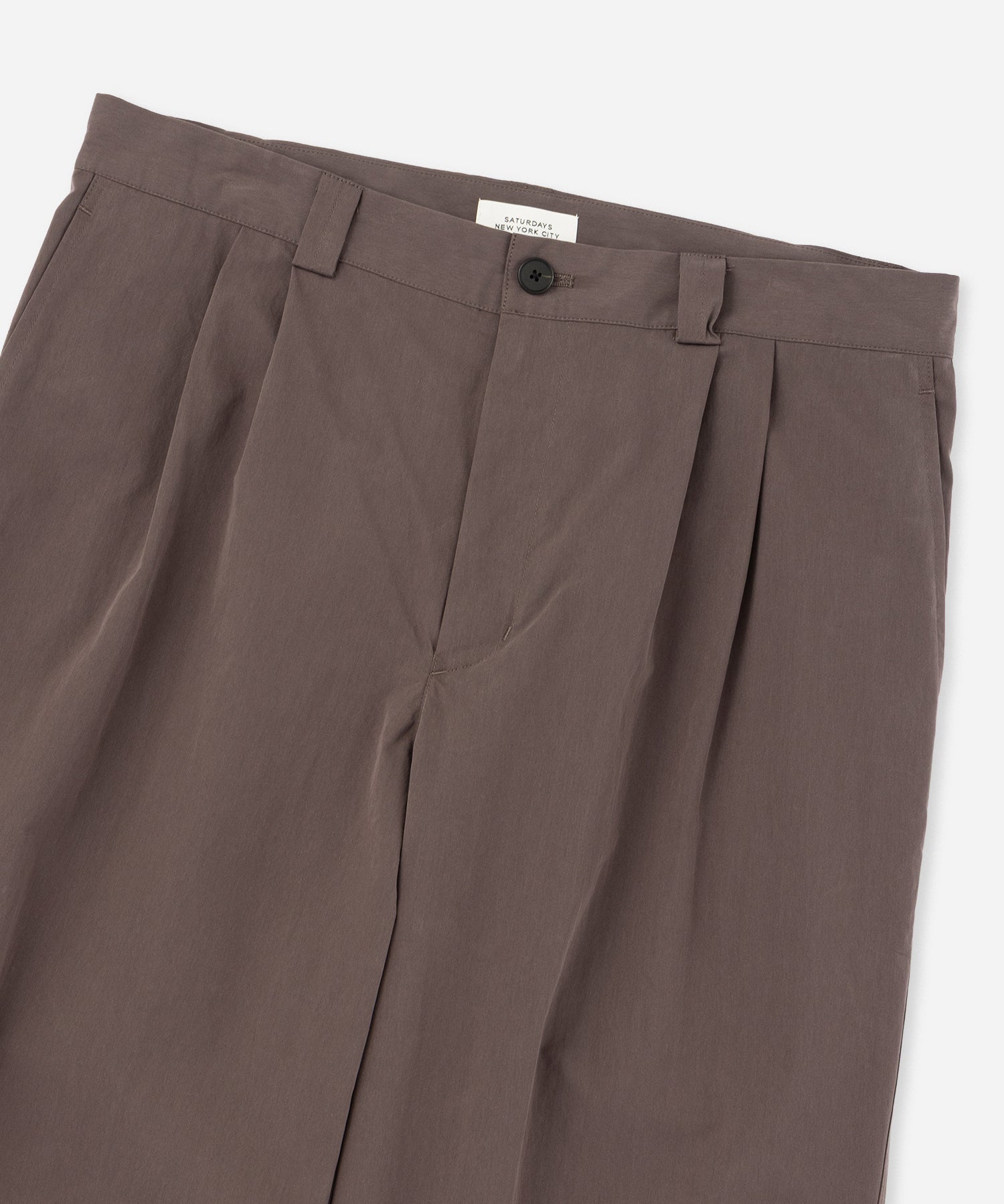 George Wide Two Tuck Pant | Saturdays NYC