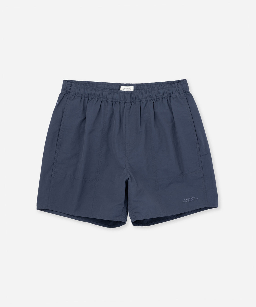 Saturdays NYC Talley Swim Short in Navy