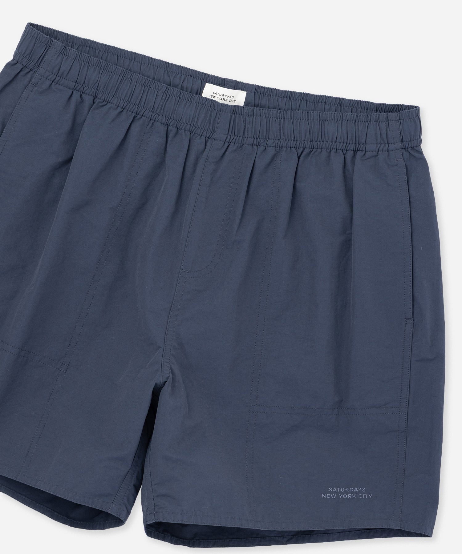 Saturdays NYC Talley Swim Short in Navy
