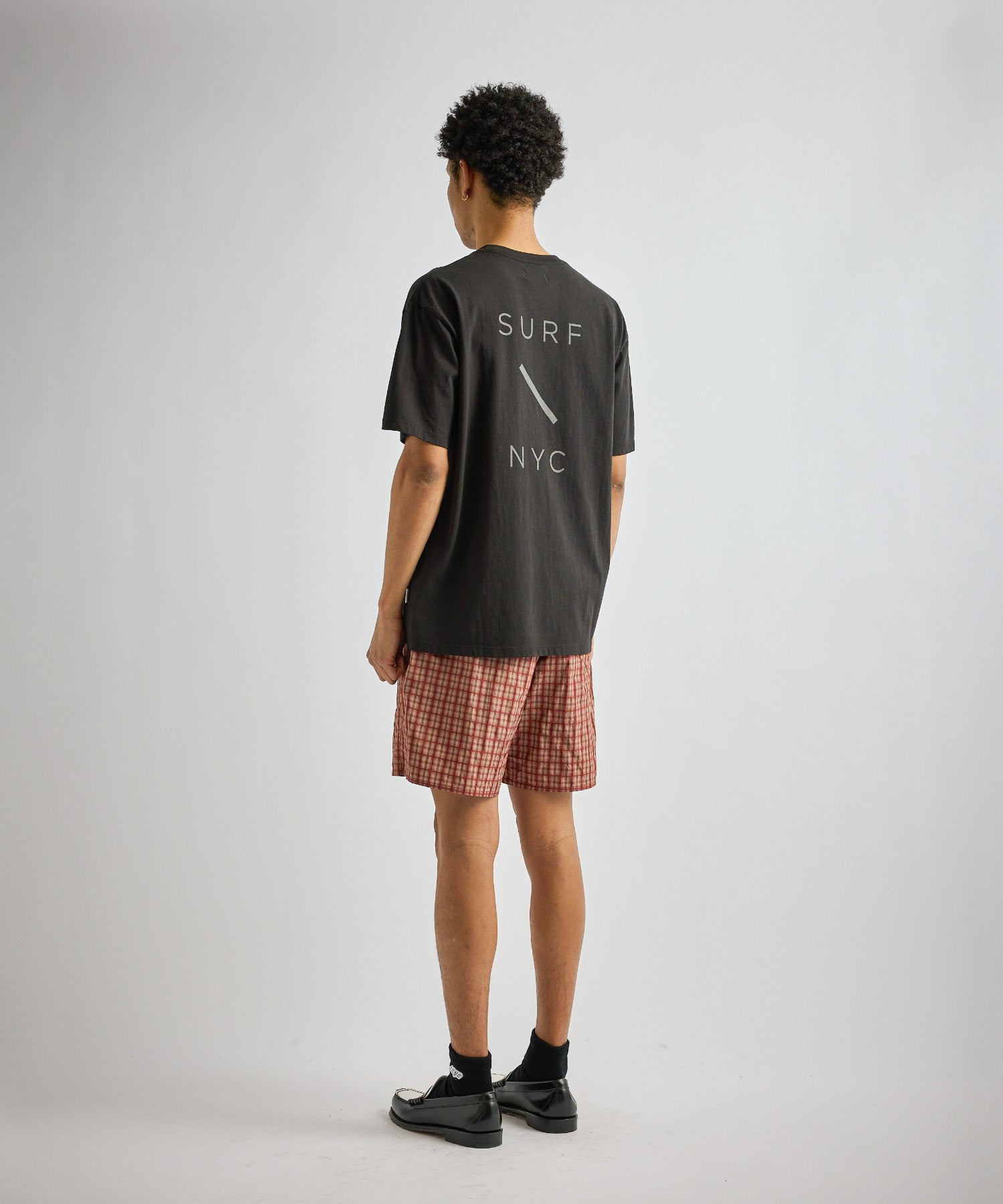 Saturdays NYC SURF NYC Dyed Standard Tee in Black