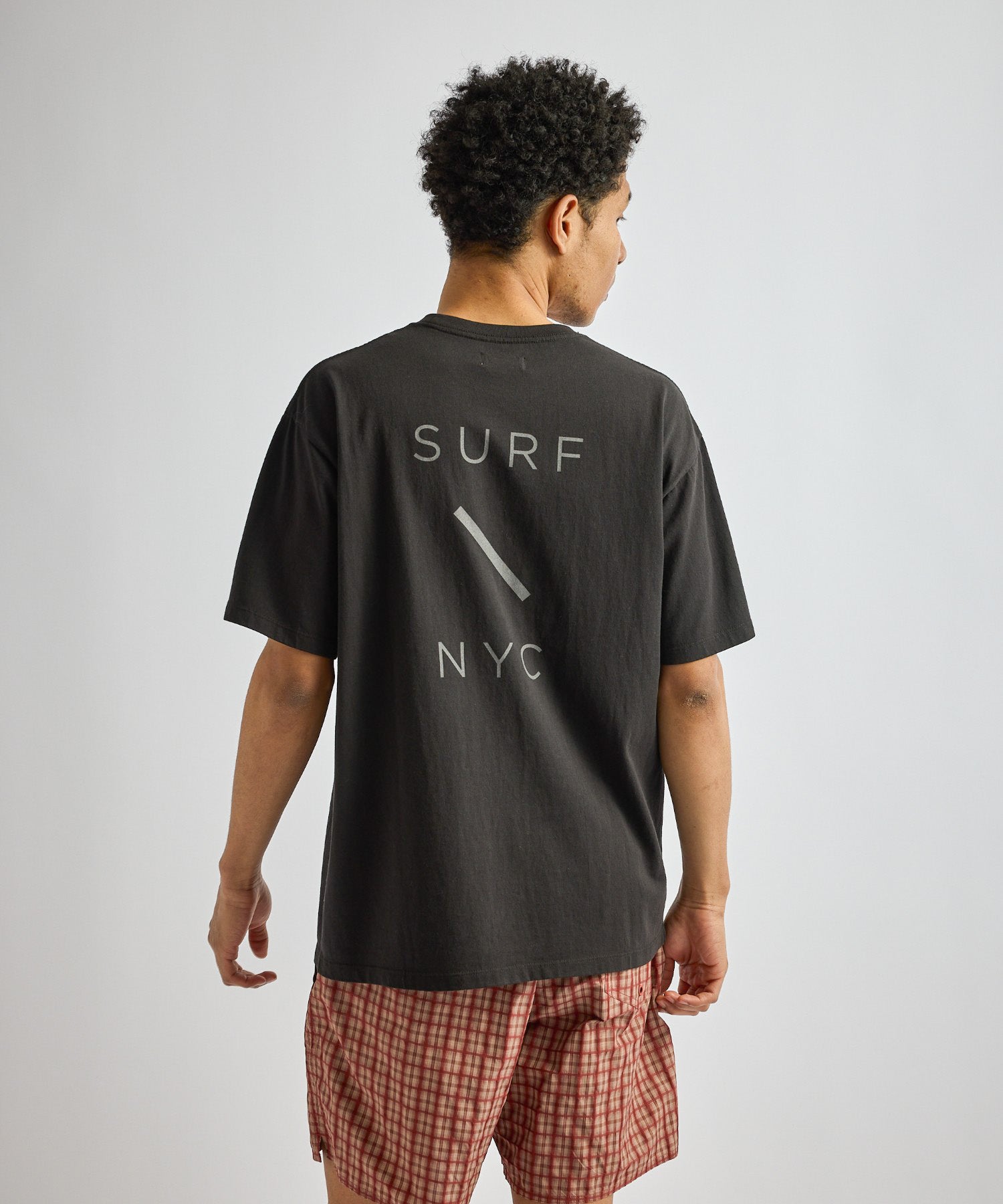 Saturdays NYC SURF NYC Dyed Standard Tee in Black