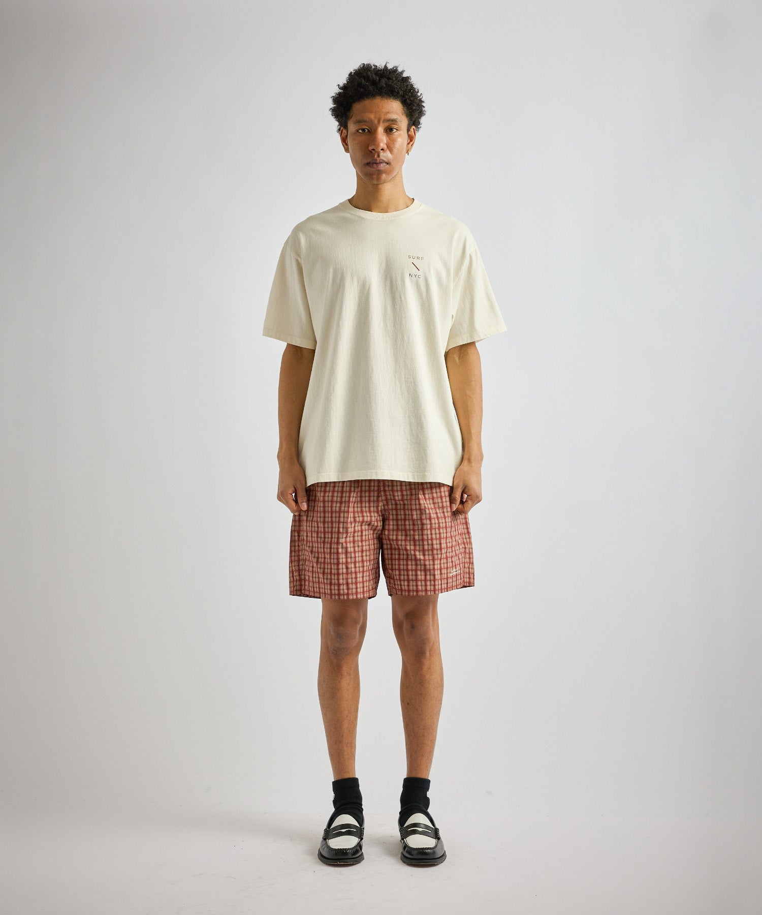 Saturdays NYC SURF NYC Dyed Standard Tee in White