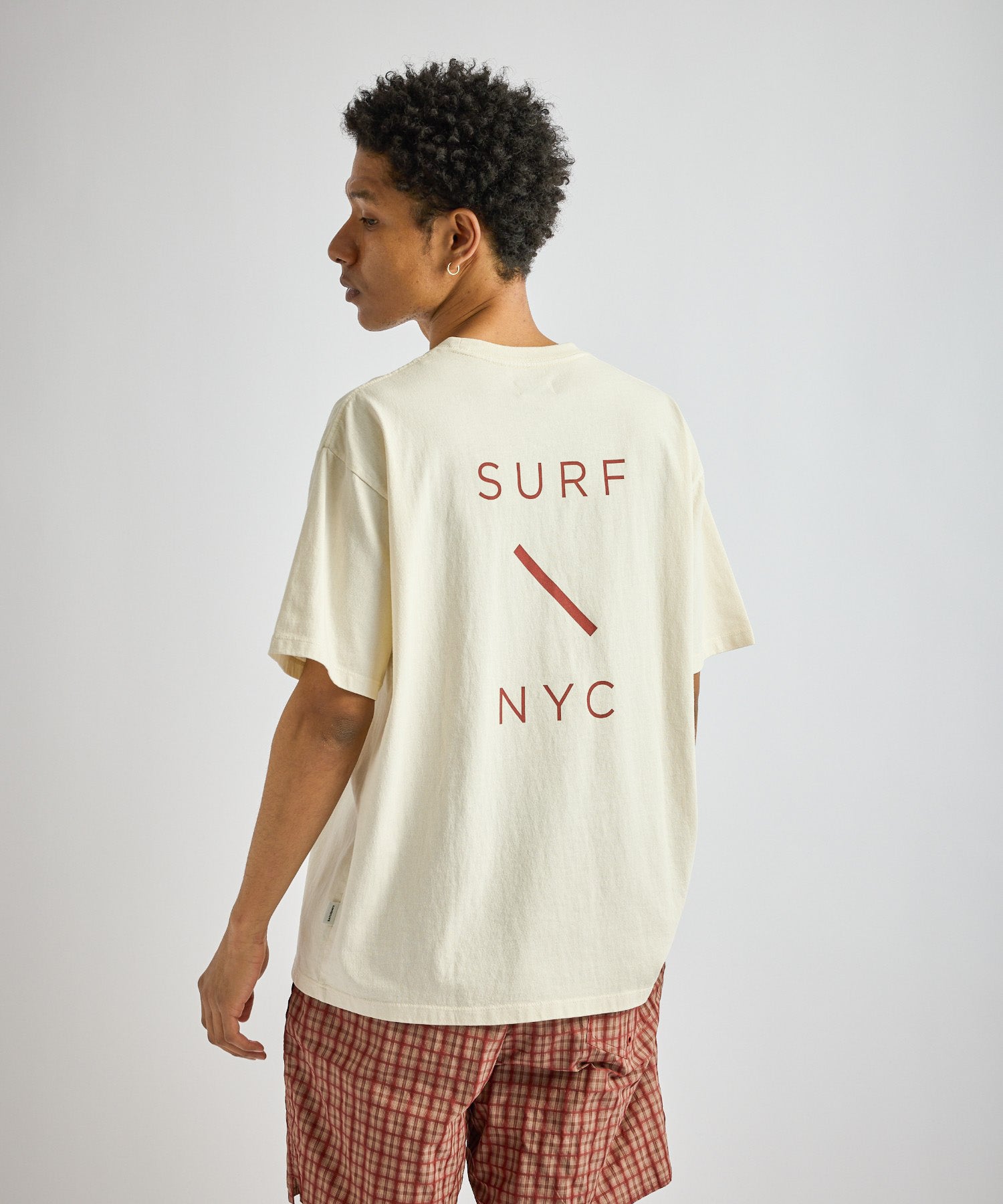 Saturdays NYC SURF NYC Dyed Standard Tee in White