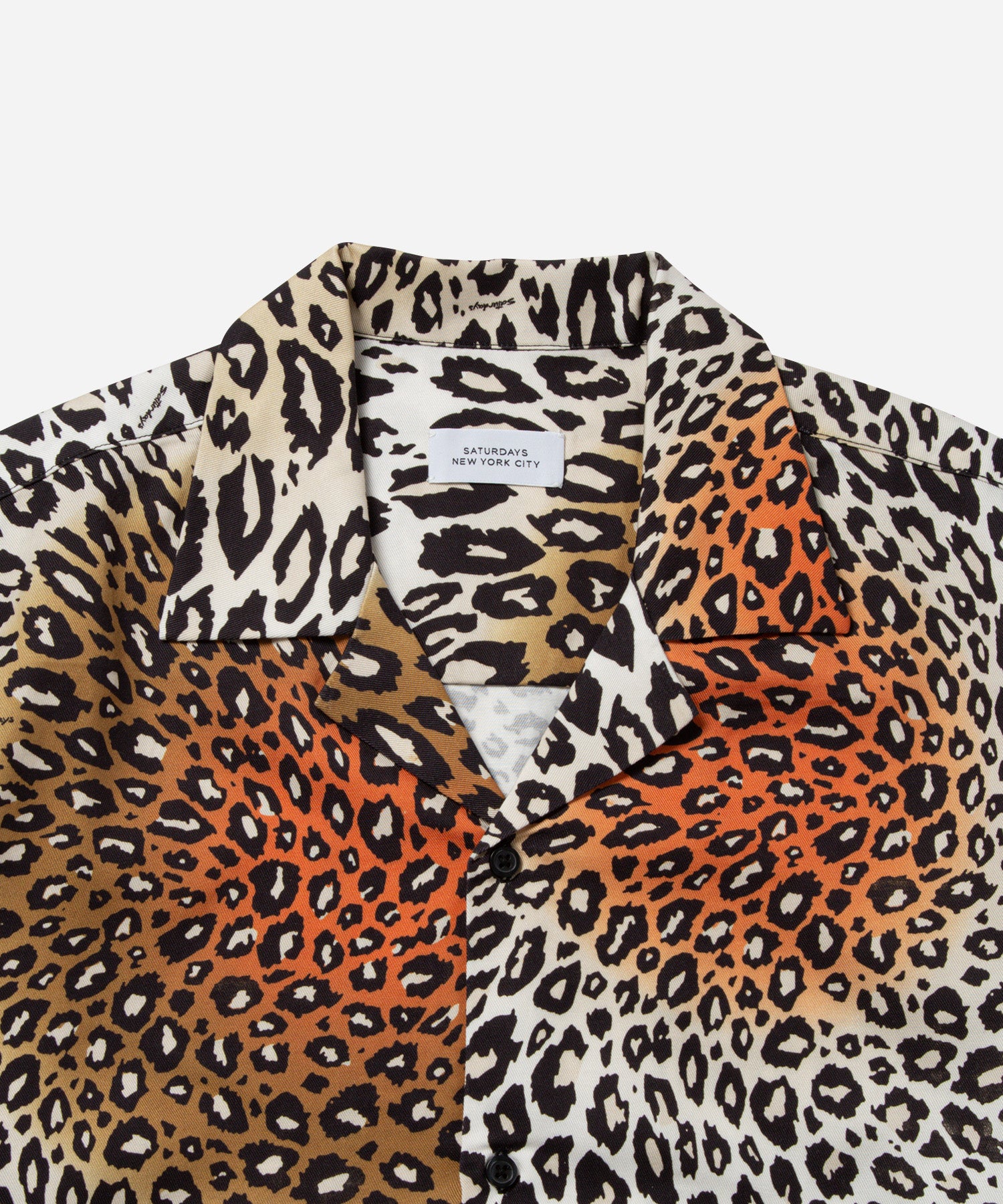 Canty Sound Leopard Short Sleeve Shirt | Saturdays NYC