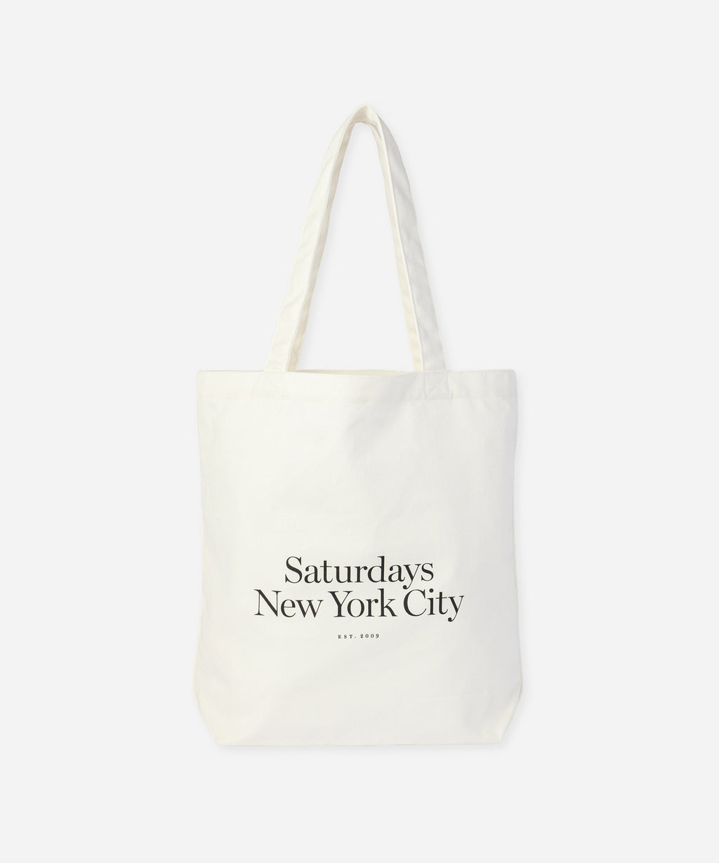 Saturdays NYC Miller Standard Tote in Off White