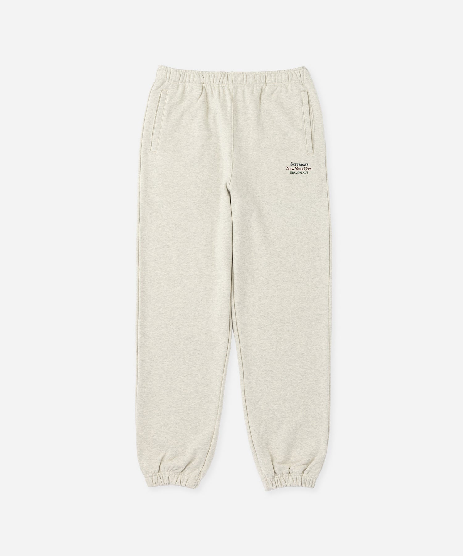 Saturdays NYC Abrams Sweatpant in Light Gray