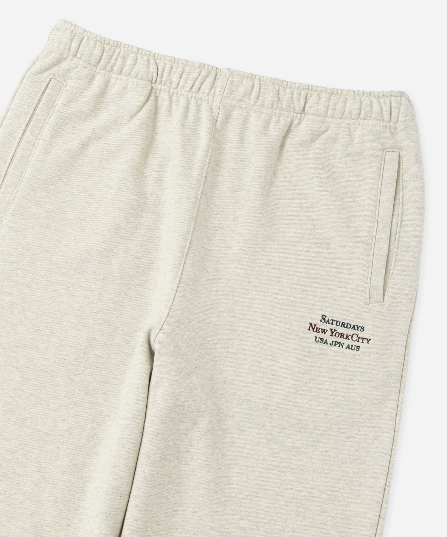 Saturdays NYC Abrams Sweatpant in Light Gray